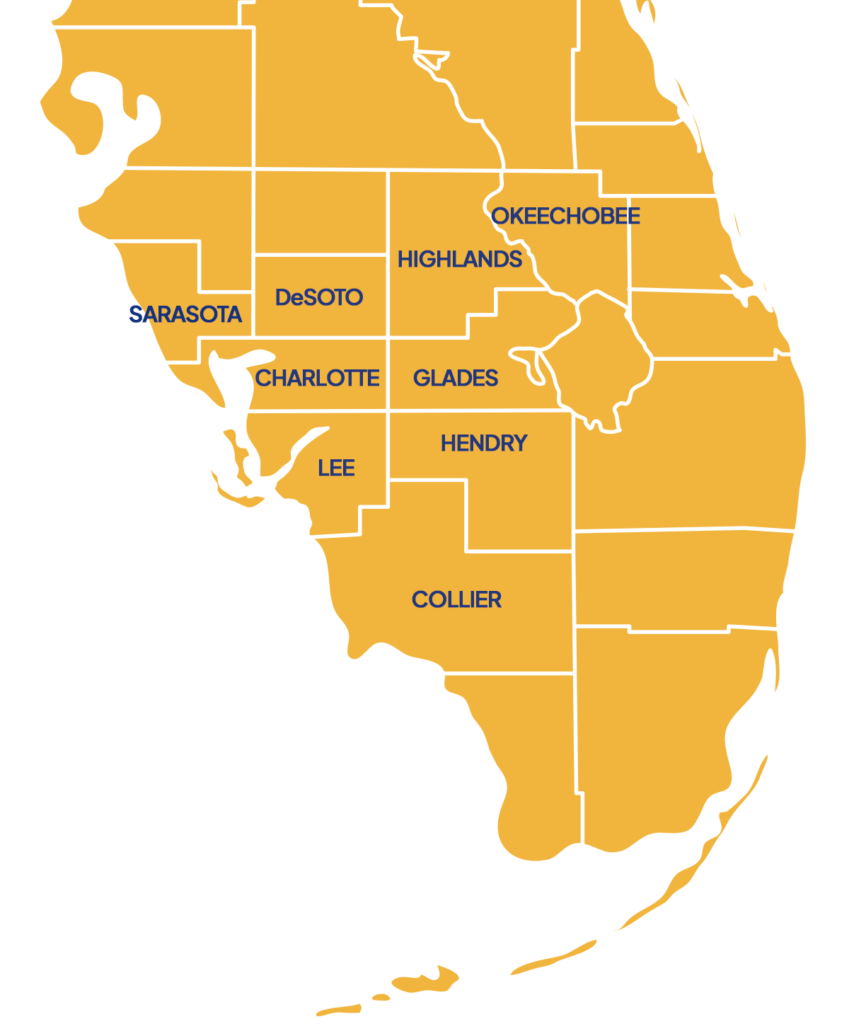 SWFL Coalition Counties Map