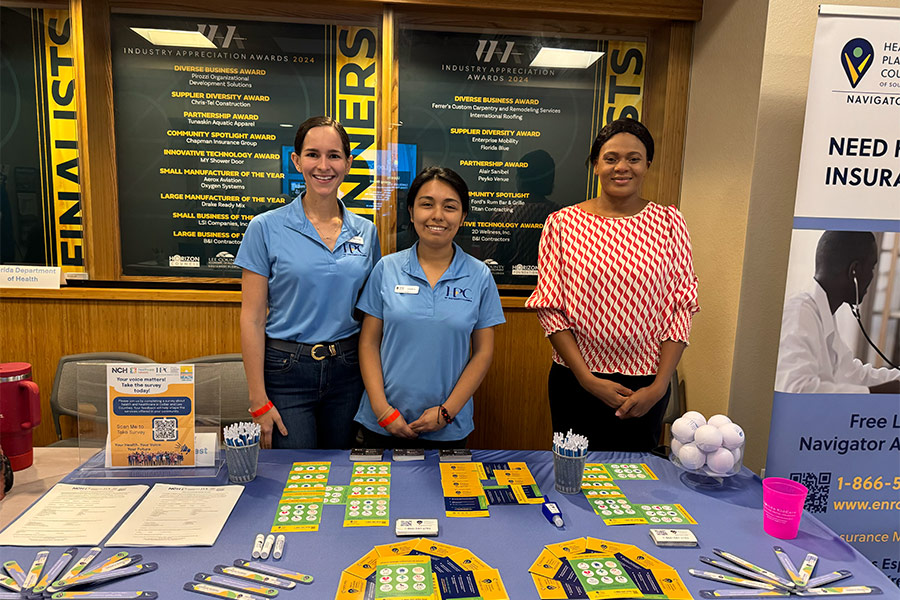 HPC members at an event